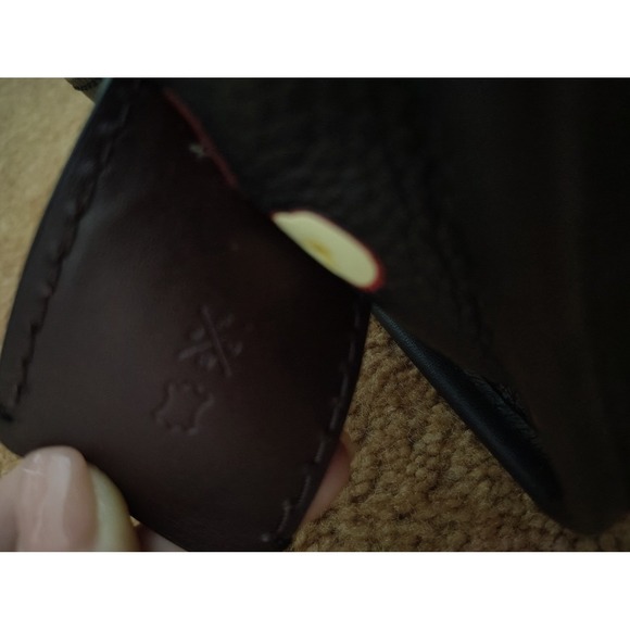 Coach Black Apple Print Leather Rogue 25 - Picture 8 of 8